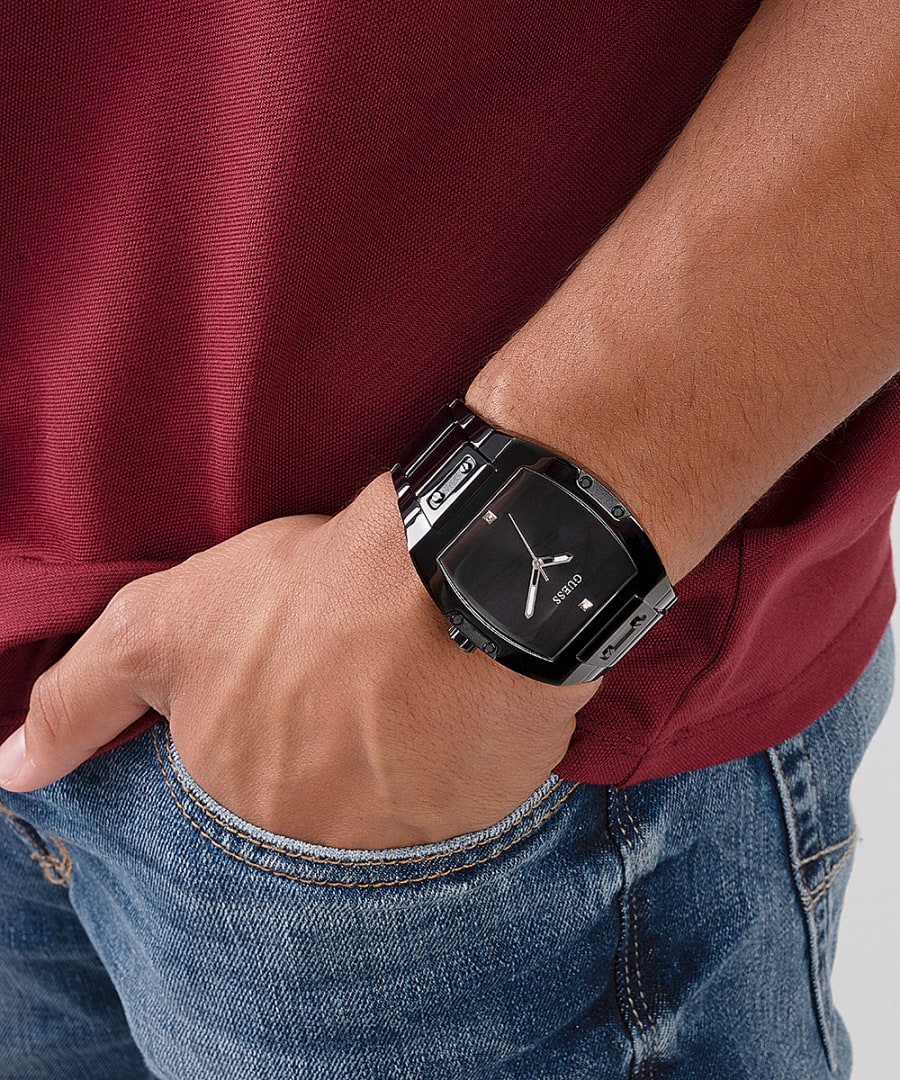 Guess Phoenix Black Dial Men 39mm