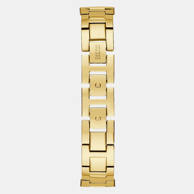 Gala Women Quartz Champagne Dial Analog Stainless Steel Watch GW0401L2