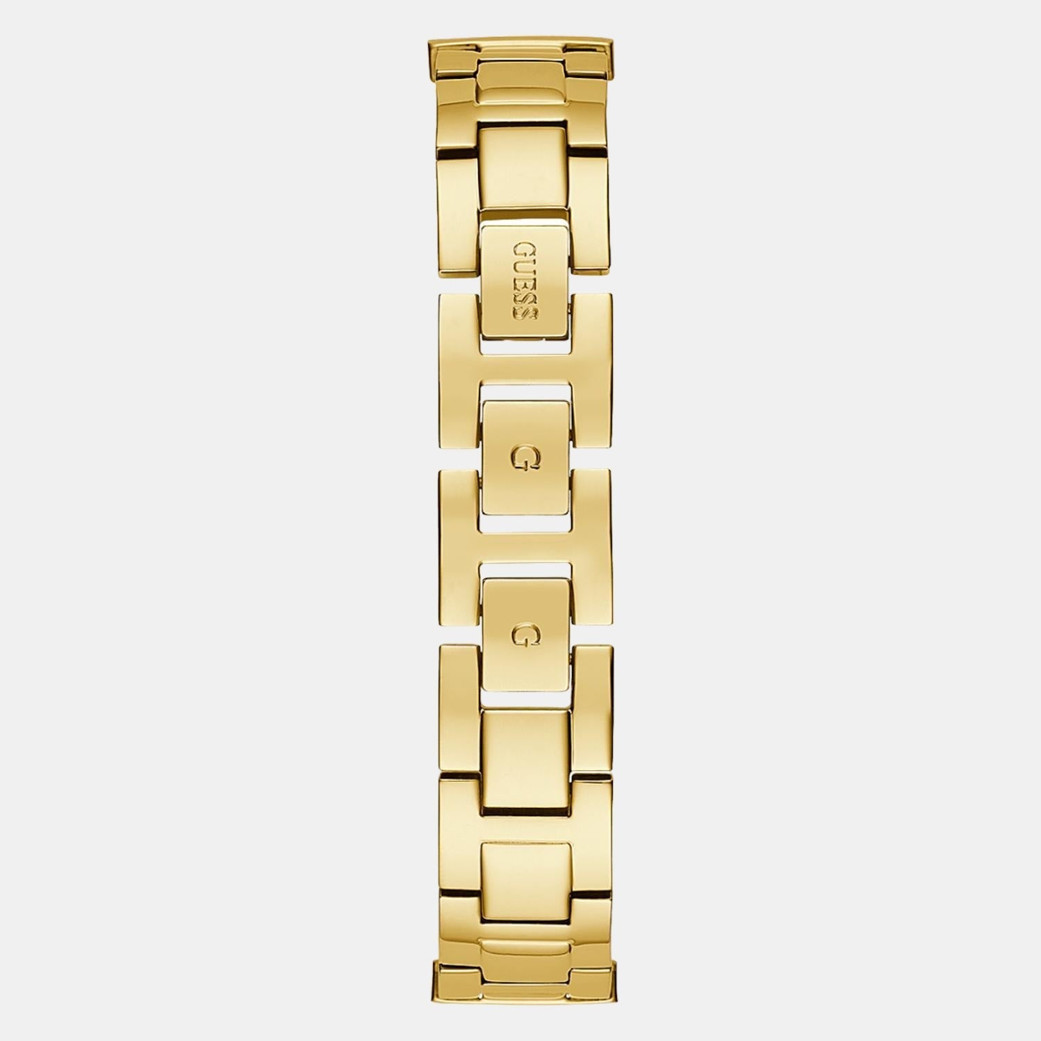 Gala Women Quartz Champagne Dial Analog Stainless Steel Watch GW0401L2