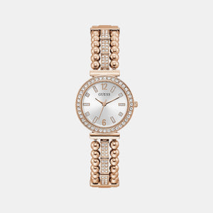 Gala Women Quartz White Dial Analog Stainless Steel Watch GW0401L3