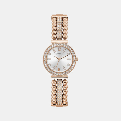 Gala Women Quartz White Dial Analog Stainless Steel Watch GW0401L3