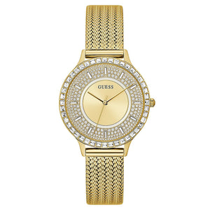Guess Soiree Gold Dial Women 38mm