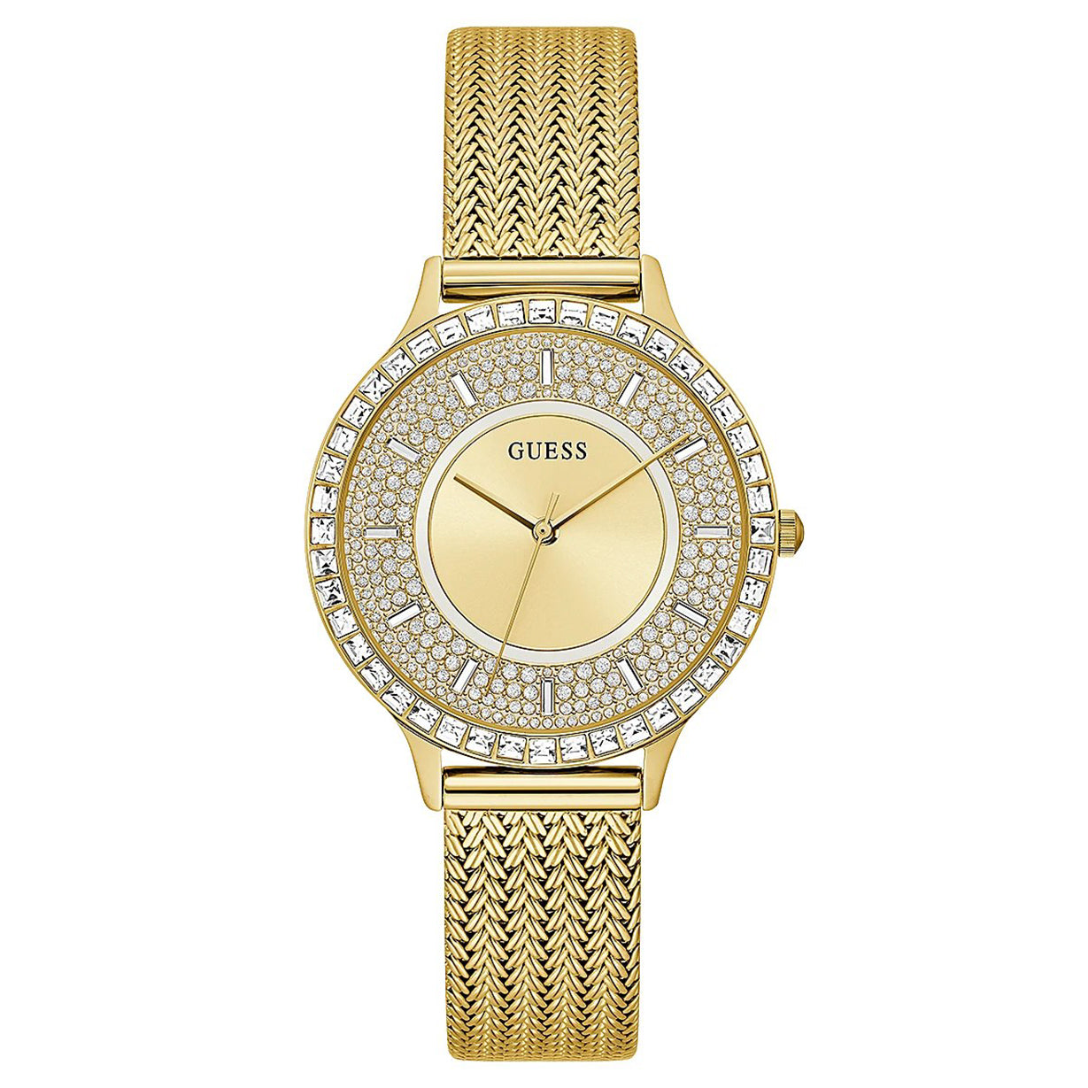 Guess Soiree Gold Dial Women 38mm