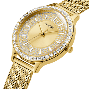 Guess Soiree Gold Dial Women 38mm