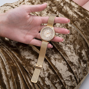 Guess Soiree Gold Dial Women 38mm