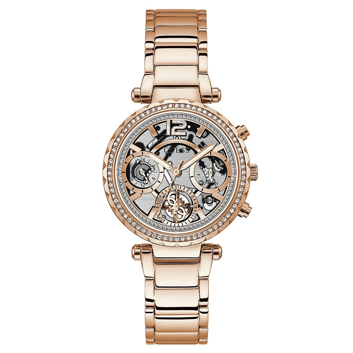 Guess Solstice Grey Dial Women 37mm