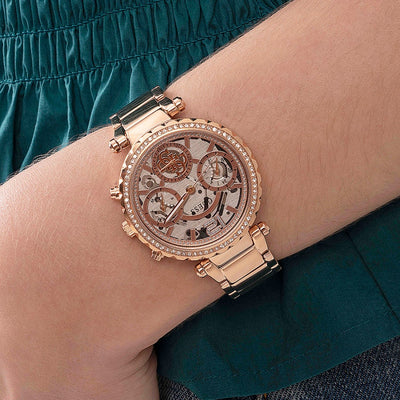 Guess Solstice Grey Dial Women 37mm