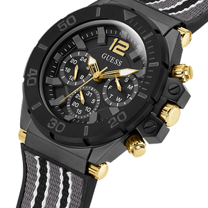 Guess Pilot Black Dial Men 48mm
