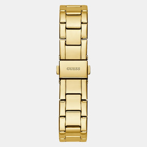 Cosmic Women Quartz Gold Dial Chronograph Stainless Steel Watch GW0465L1