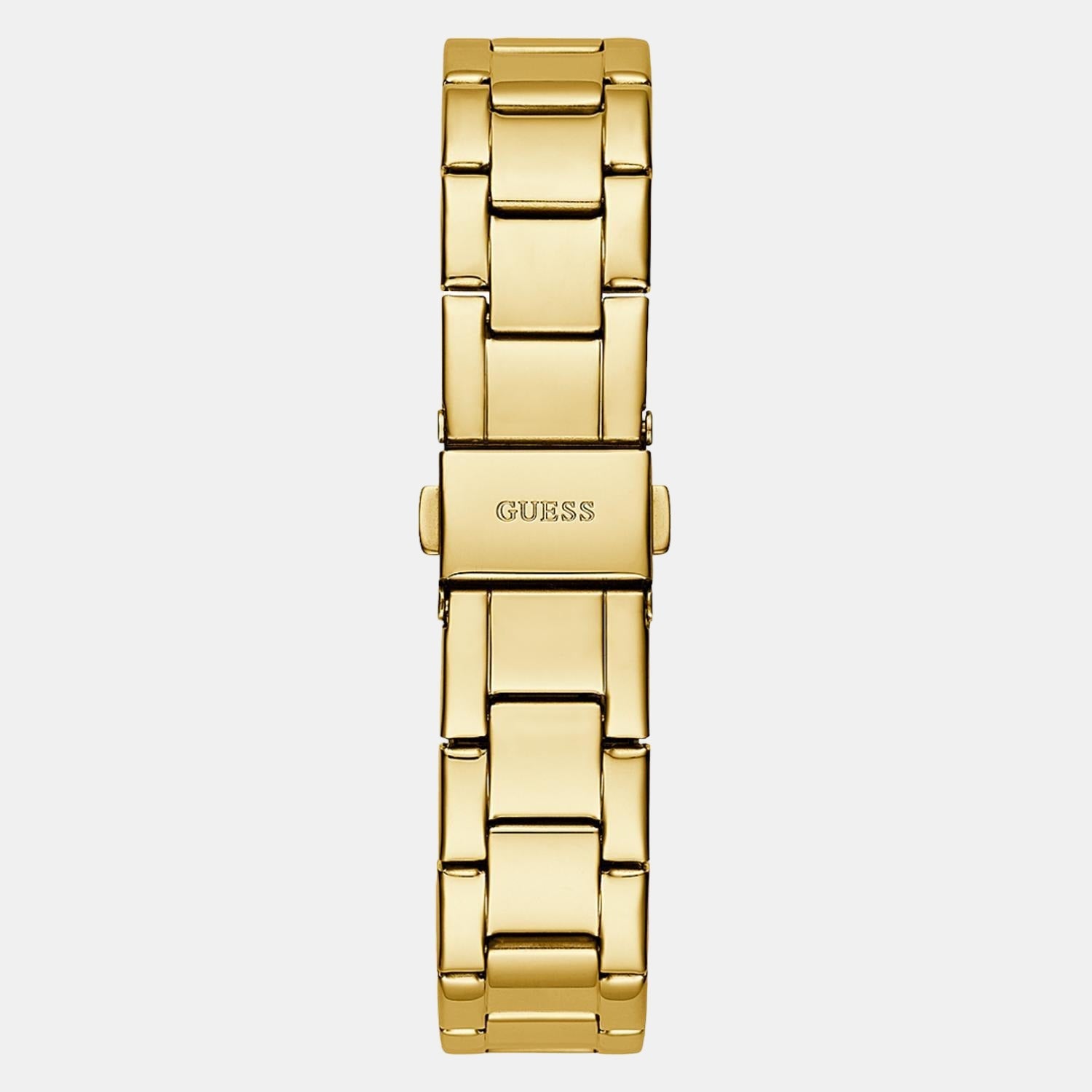 Cosmic Women Quartz Gold Dial Chronograph Stainless Steel Watch GW0465L1