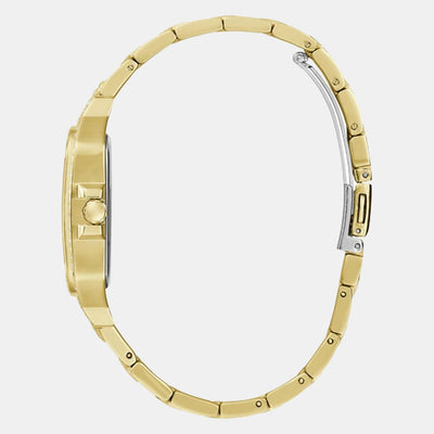 Deco Women Quartz Champagne Dial Chronograph Stainless Steel Watch GW0472L2