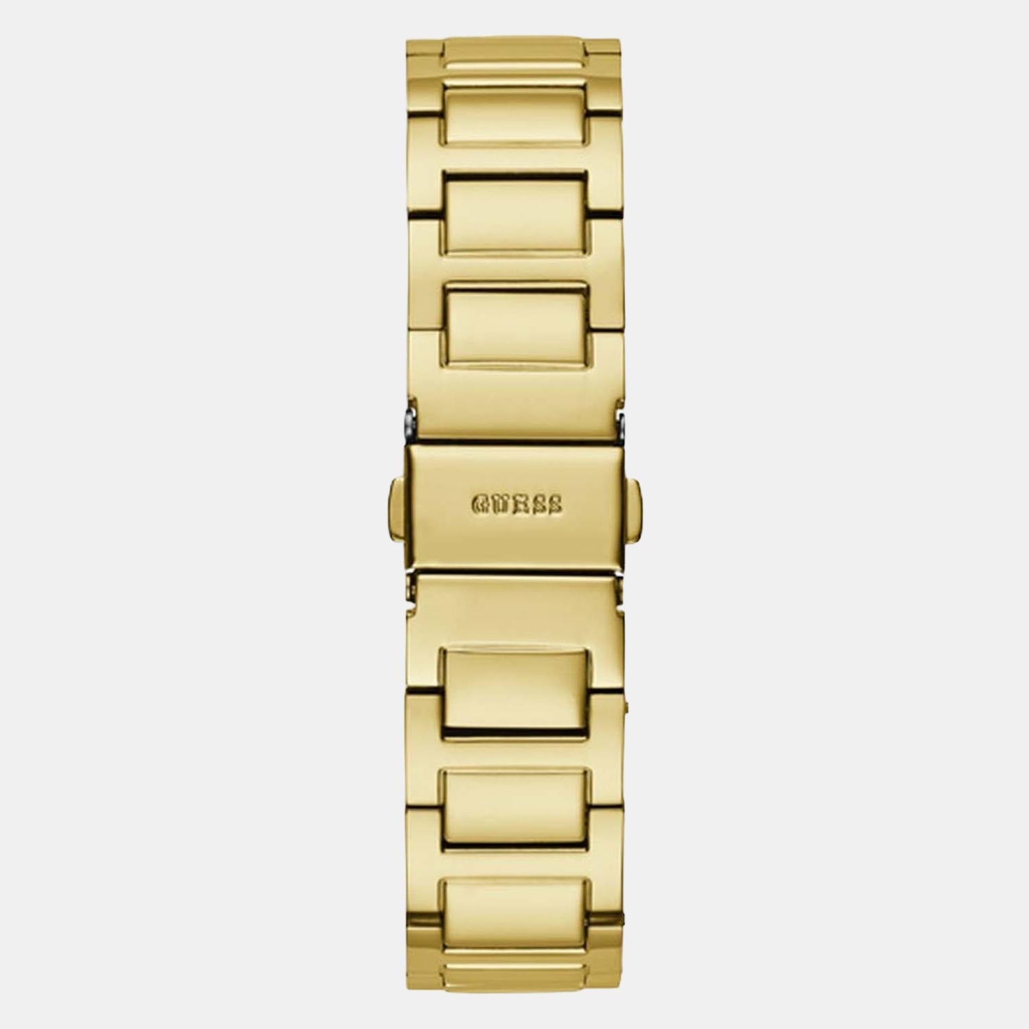 Deco Women Quartz Champagne Dial Chronograph Stainless Steel Watch GW0472L2