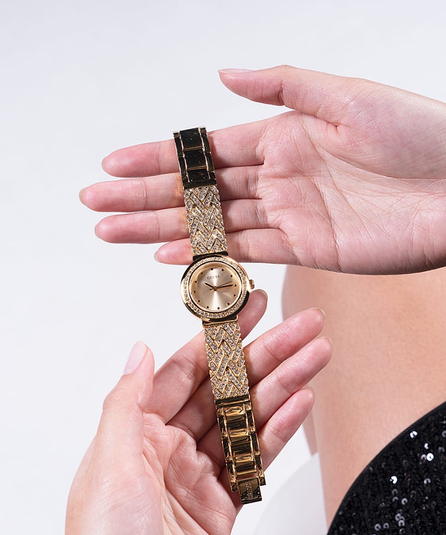 Guess Treasure Gold Dial Women 26mm