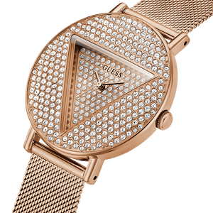 Guess Iconic Rose Gold Dial Women 36mm