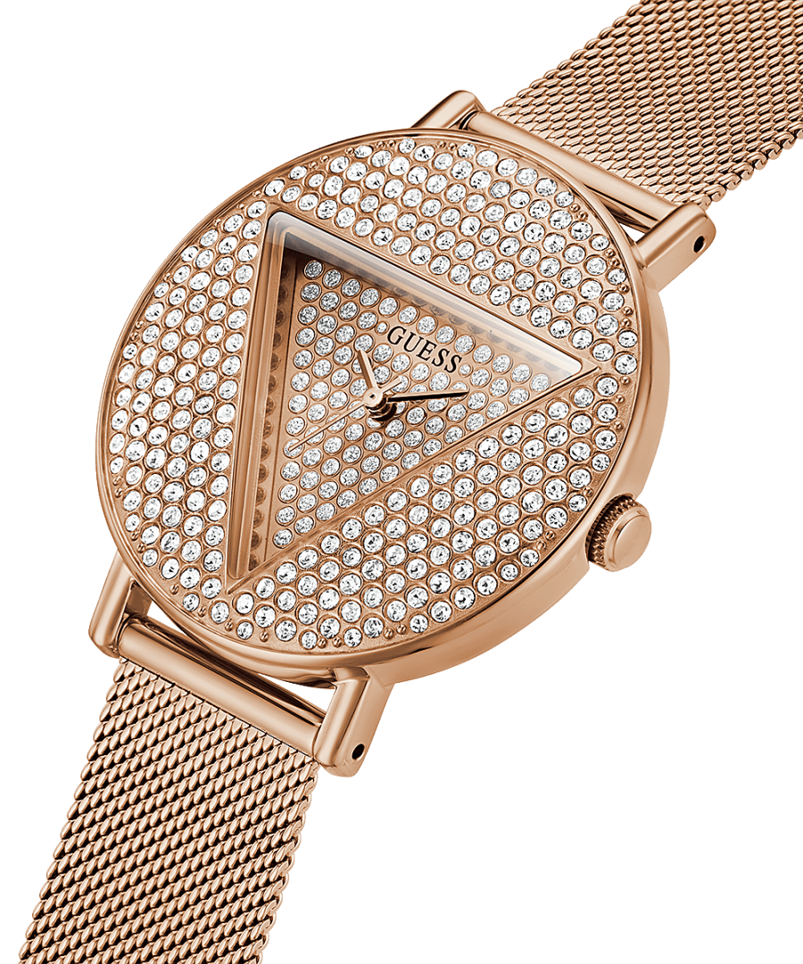 Guess Iconic Rose Gold Dial Women 36mm