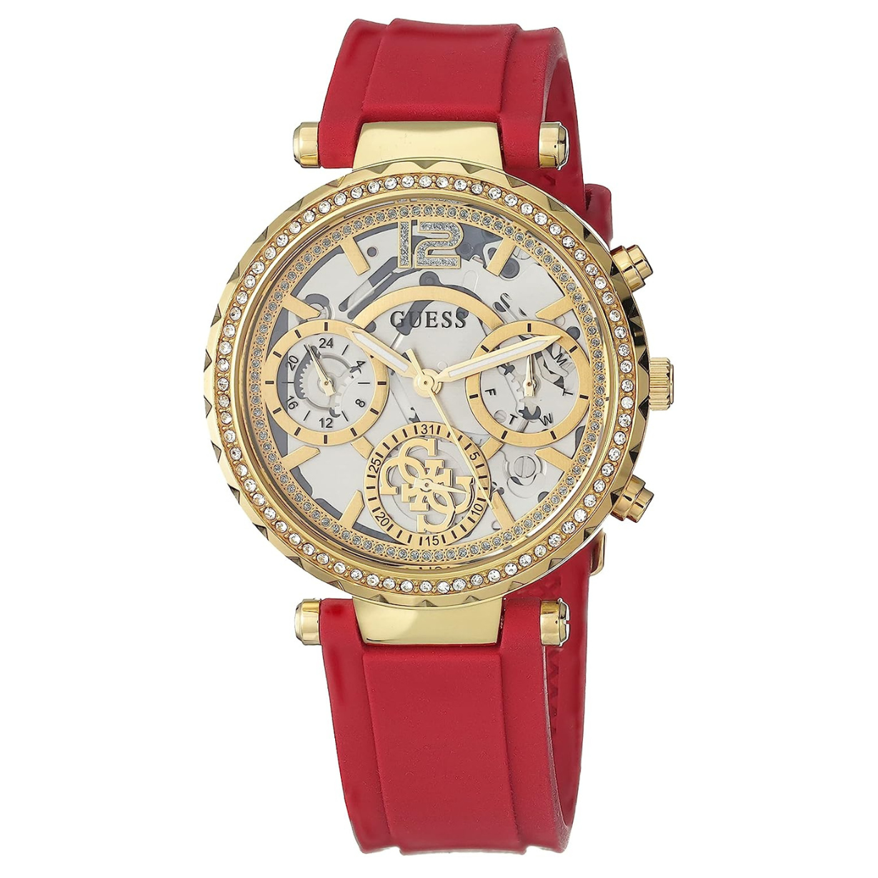 Guess Solstice White Dial Women 25mm