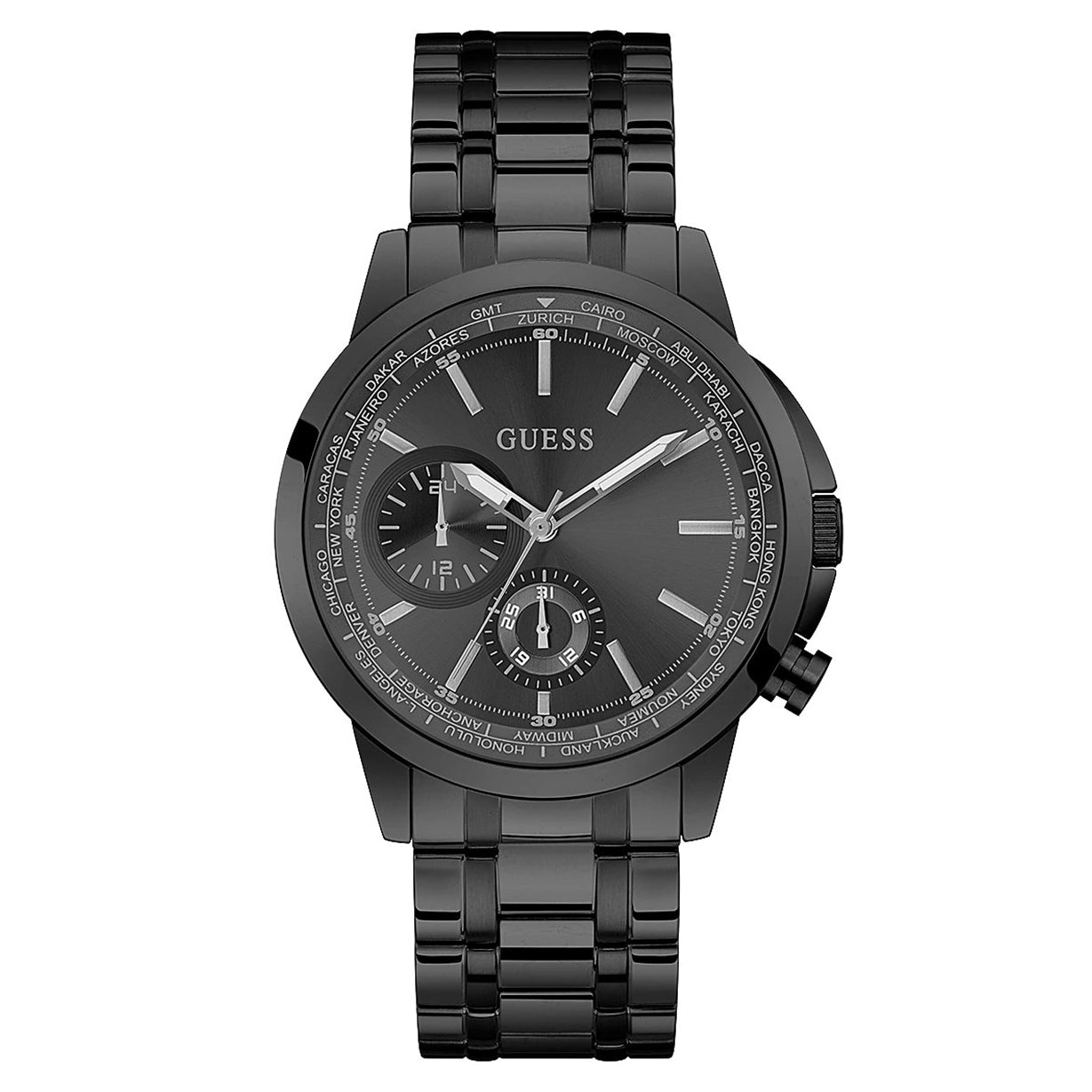 Guess Spec Black Dial Men 44mm