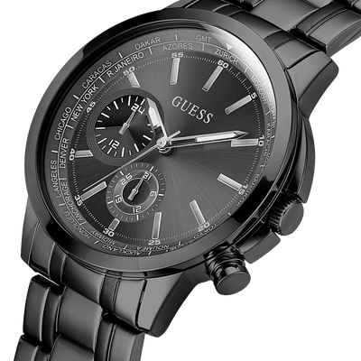 Guess Spec Black Dial Men 44mm
