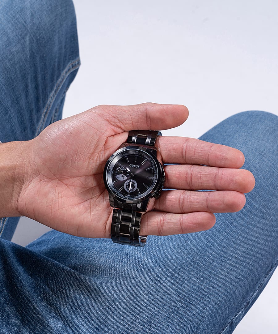 Guess Spec Black Dial Men 44mm