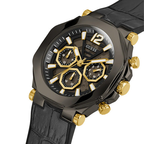Guess Edge Black Dial Men 46mm GW0492G1