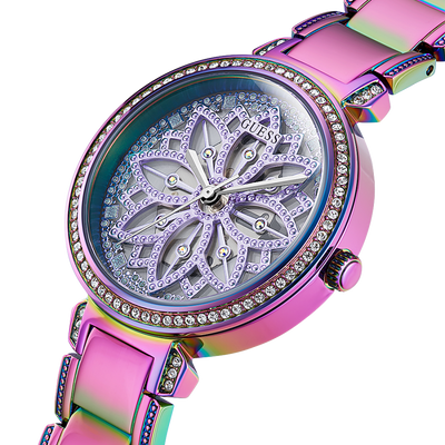 Guess Iridescent Green Dial Women 36mm