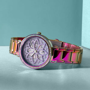 Guess Iridescent Green Dial Women 36mm