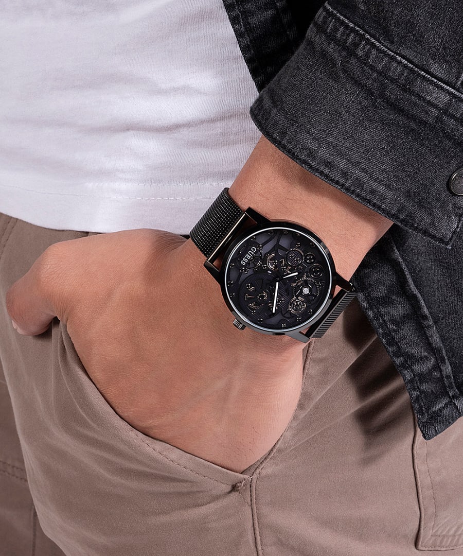 Guess Gadget Black Dial Men 42mm