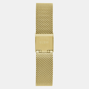 Dream Women Quartz Champagne Dial Analog Mesh Watch GW0550L2