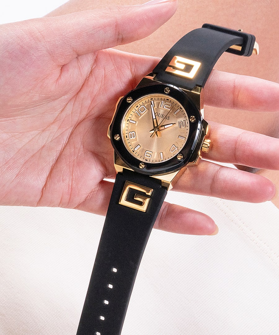 Guess G Hype Gold Dial Women 34mm