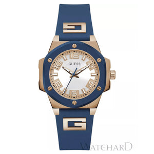 Guess G Hype Silver Dial Women 34mm