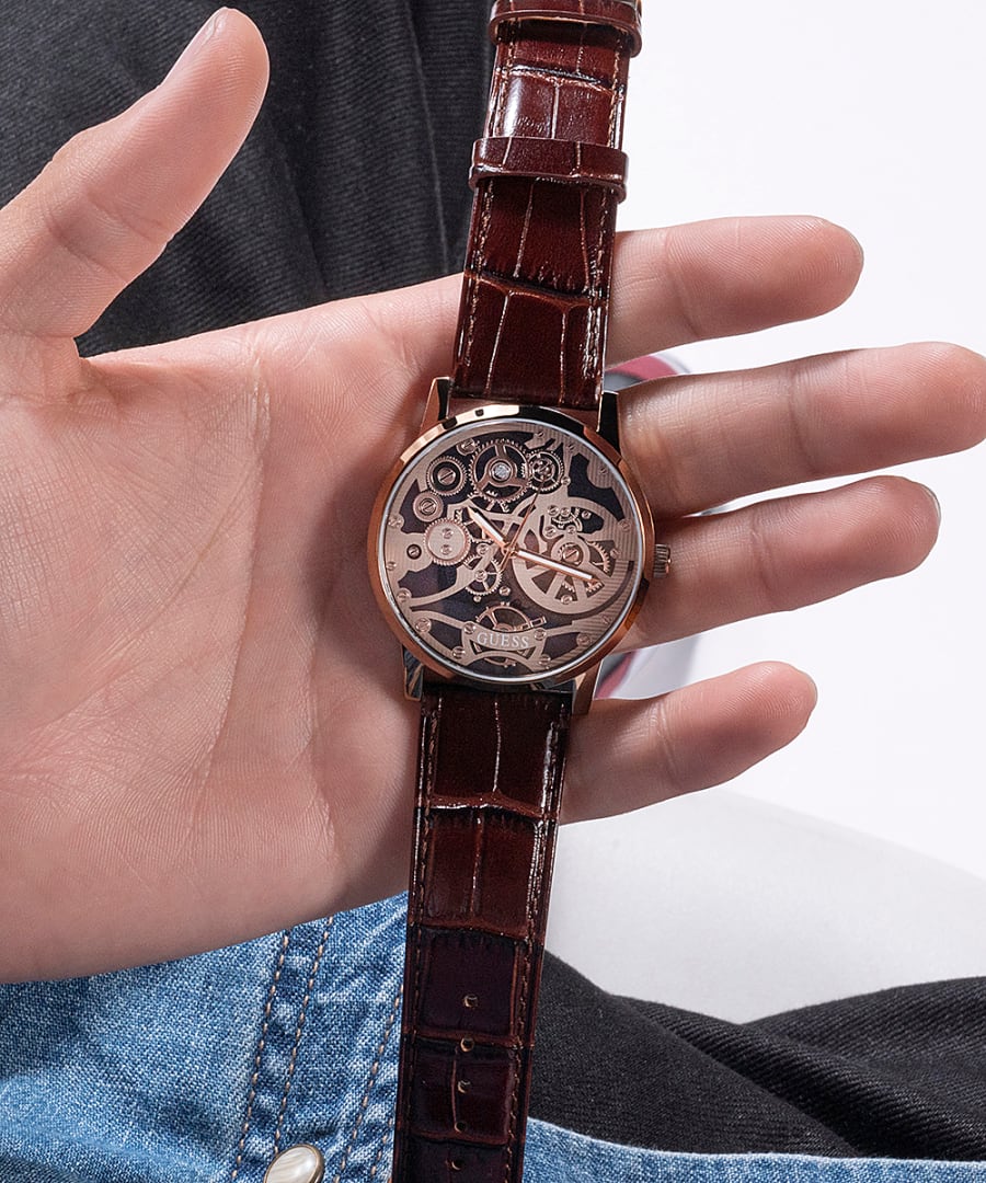 Guess Gadget Grey Dial Men 42mm