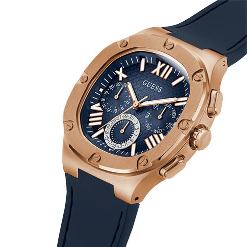 Guess Headline Navy Dial Men 42mm GW0571G2