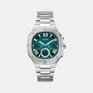 Headline Men Quartz Green Dial Chronograph Stainless Steel Watch GW0572G6