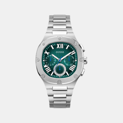 Headline Men Quartz Green Dial Chronograph Stainless Steel Watch GW0572G6