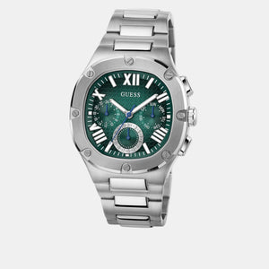 Headline Men Quartz Green Dial Chronograph Stainless Steel Watch GW0572G6