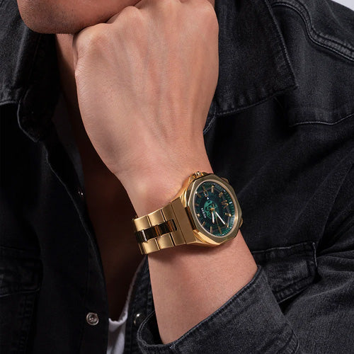 Guess Emperor Green Dial Men 41.5mm GW0573G2