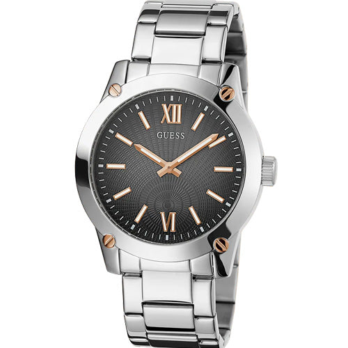 Guess Crescent Gunmetal Dial Men 44mm GW0574G1