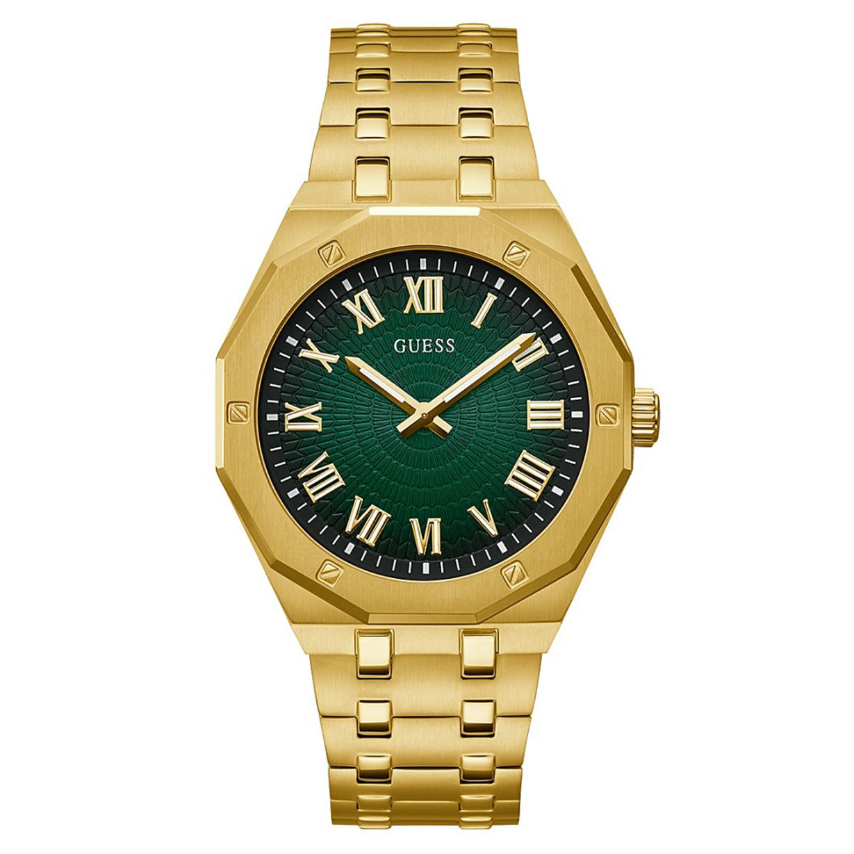 Guess Asset Green Dial Men 42.5mm GW0575G2