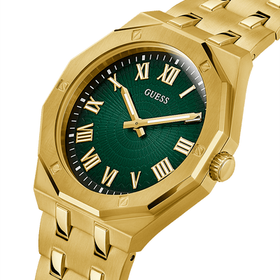 Guess Asset Green Dial Men 42.5mm GW0575G2