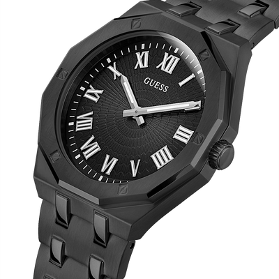 Guess Asset Black Dial Men 42.5mm