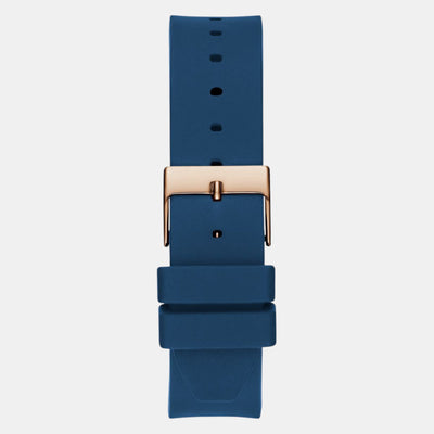 Guess Sport Women Quartz Blue Dial Analog Silicone Watch GW0617L3