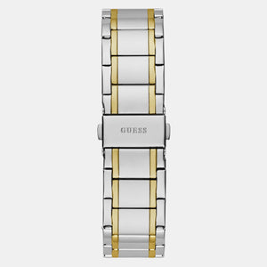 Dex Men Quartz Silver Dial Analog Stainless Steel Watch GW0626G4
