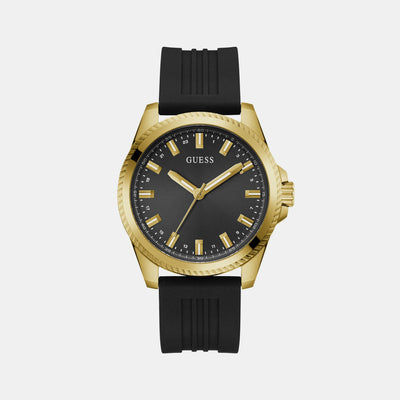 Champ Men Quartz Black Dial Analog Silicone Watch GW0639G2