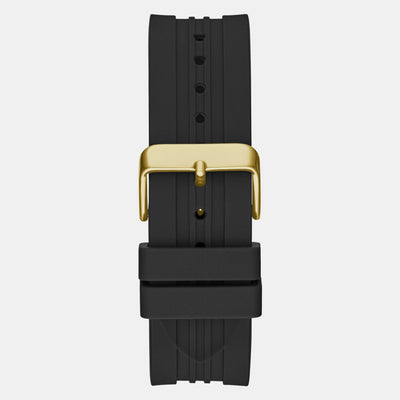Champ Men Quartz Black Dial Analog Silicone Watch GW0639G2