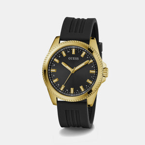 Champ Men Quartz Black Dial Analog Silicone Watch GW0639G2