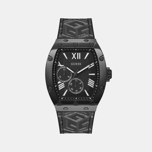 Falcon Men Quartz Black Dial Chronograph Leather Watch GW0645G2
