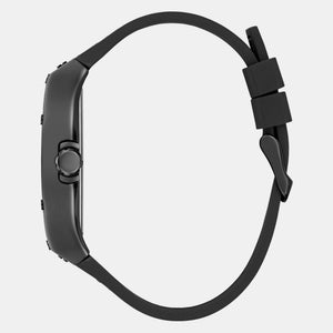 Falcon Men Quartz Black Dial Chronograph Leather Watch GW0645G2