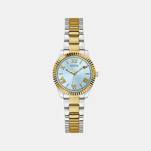 Guess Dress Women Quartz Blue Dial Analog Stainless Steel Watch GW0687L4