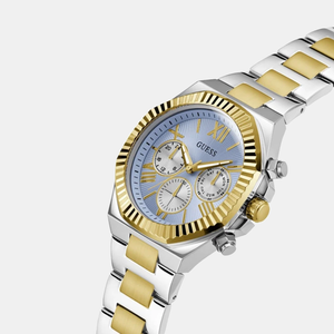 Guess Dress Men Quartz Blue Dial Chronograph Stainless Steel Watch GW0703G3