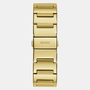Dress Men Quartz Champagne Dial Analog Stainless Steel Watch GW0727G1
